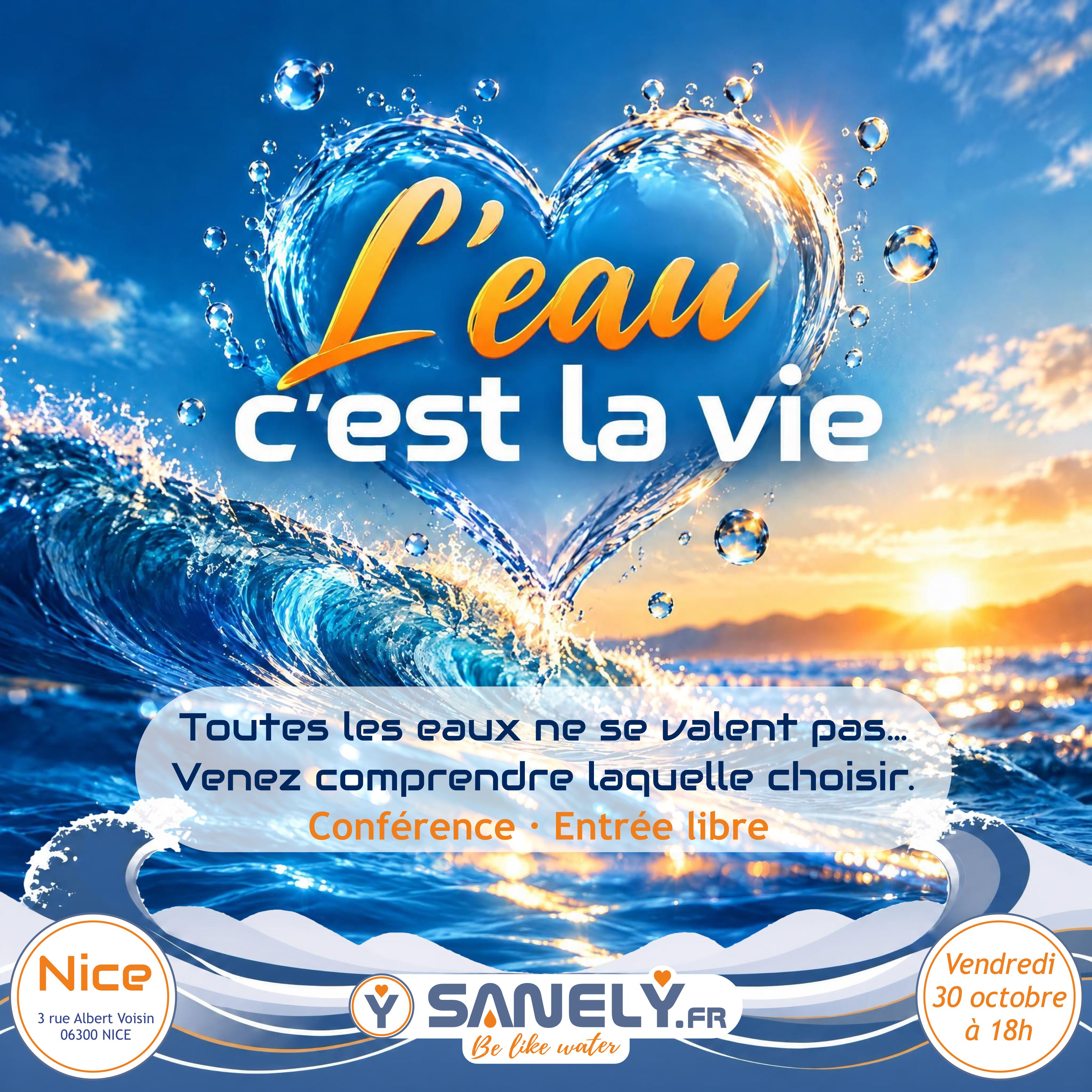 L'eau c'est la vie.... à Nice